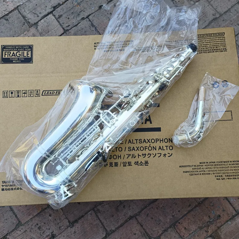 Japan 62 Professional Alto Drop E Saxophone Gold Alto Saxophone with Band Mouth Piece Reed Aglet More Package mail
