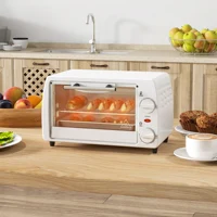 Homcom Four Électrique De Table 10 Litres 750W 36,5X26X22 cm Blanc 2