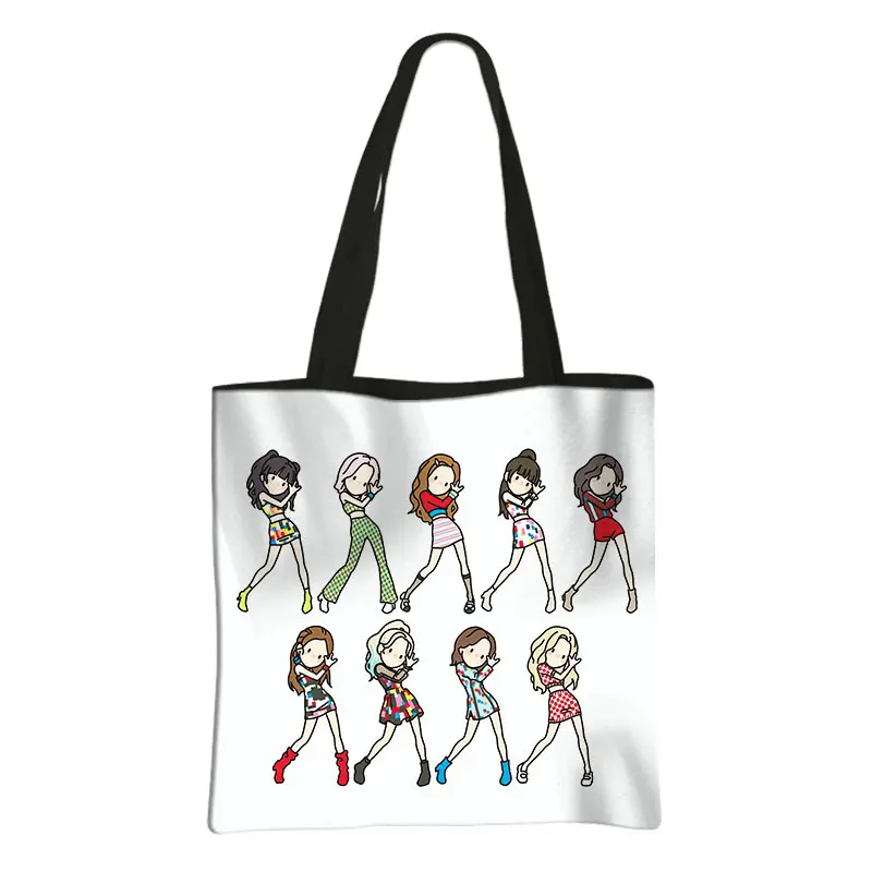 Korean KPOP Twice Shopping Bag Fancy Nayeon Women Causal Totes