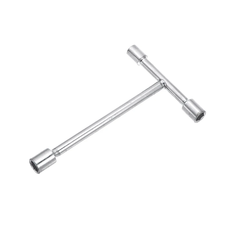 Chiave A T 3 Vie Uxcell 8-10-12mm - Manico A T Prese Per Riparazione Bici E Fai Da Te (2 Pezzi)