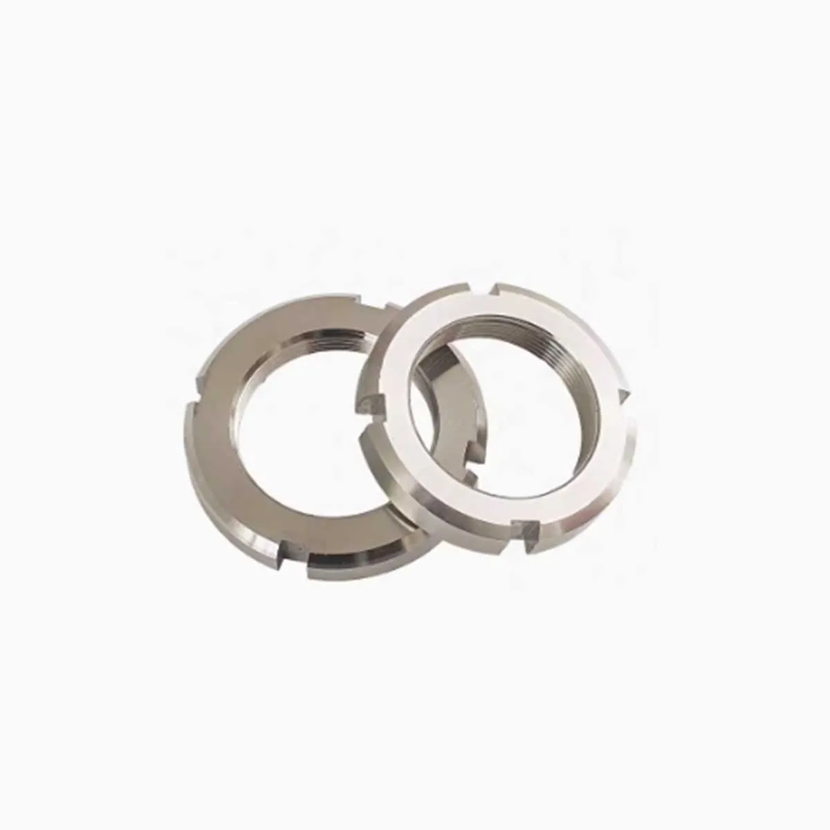 

304 Stainless Steel GB810 Small Round Slotted Nut M10-M42