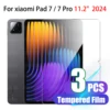 Screen Protector for xiaomi Pad 7 / 7 Pro, 11.2", 2024, HD 9H Hardness, Scratch Resistant, Anti-fall, Tablet Tempered Glass Film 1