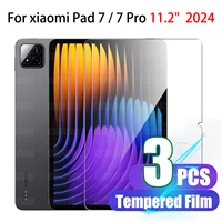 Screen Protector for xiaomi Pad 7 / 7 Pro, 11.2", 2024, HD 9H Hardness, Scratch Resistant, Anti-fall, Tablet Tempered Glass Film 1