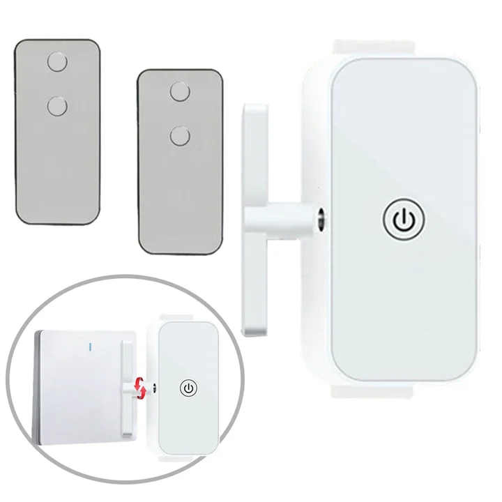 Description Picture 2 of itemBedroom Living Room Wireless Remote Switch White Easy Installation Effortless Management Infrared Control Range