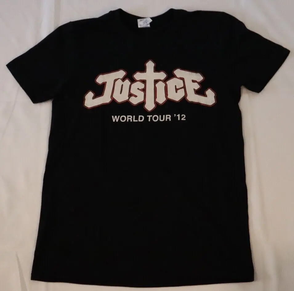 タ*す様 ジャスティス　JUSTICE 2012 WORLD TOUR Tシャツ タ*す様 ジャスティス JUSTICE 2012 WORLD TOUR Tシャツ - メルカリ
