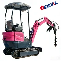 High-performance 1.7-ton mini excavator, brand new 2.0-ton small excavator