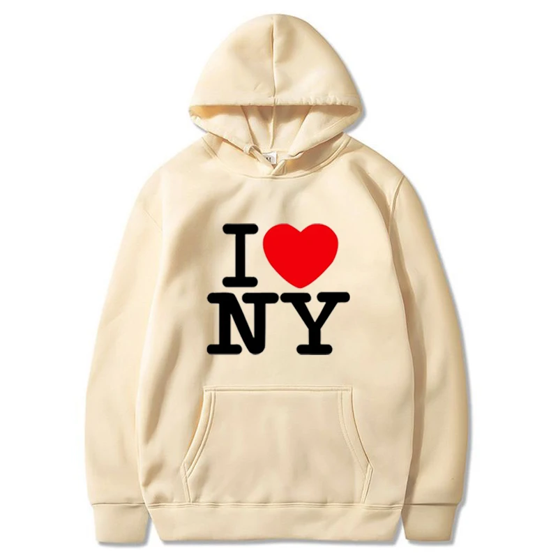 ハート　海外　y2k i❤︎hg Red Heart I Love New York Hoodie Oversize Y2k Vintage Grunge