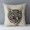 cushion home decorative pillows elephant kola elk printed animals pillowcase 45x45cm Housse de coussin without core 4