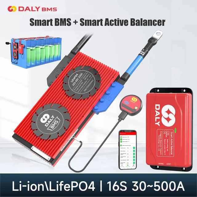 Bms 16s 48v Lifepo4 Smart Balancer