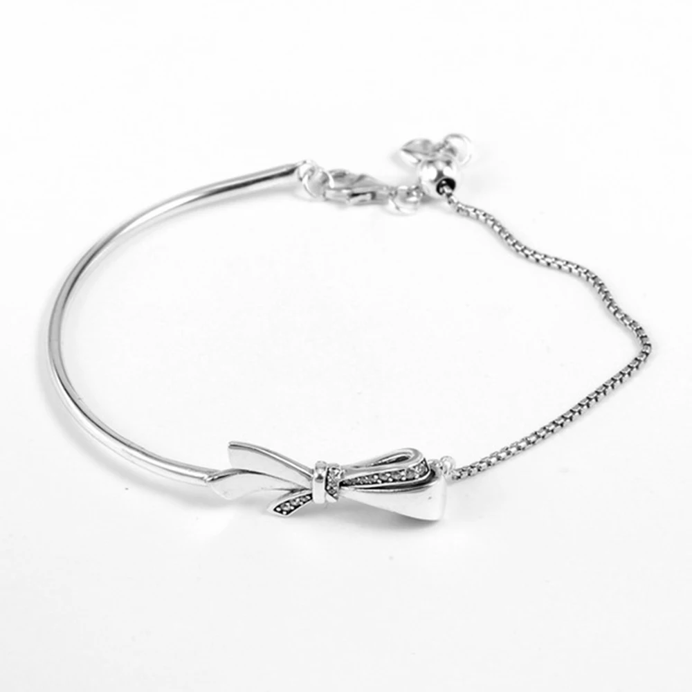 Sparkling Heart Tennis Bracelet | Rose gold plated | Pandora US