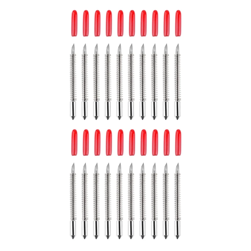 

100Pcs 45 Degree Vinyl Cutter Plotter Blades For Graphtec CB09U CB09 Silhouette Cameo Cutting Knife Cricut Maker