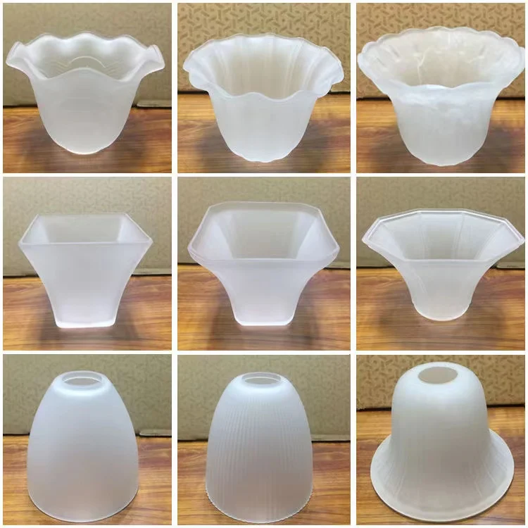 

Lamphole European-style Pendant Glass Frosted Lampshade E27 Wall Lamp Lampshade Shell Lamp Accessories Table Lamp Diy New