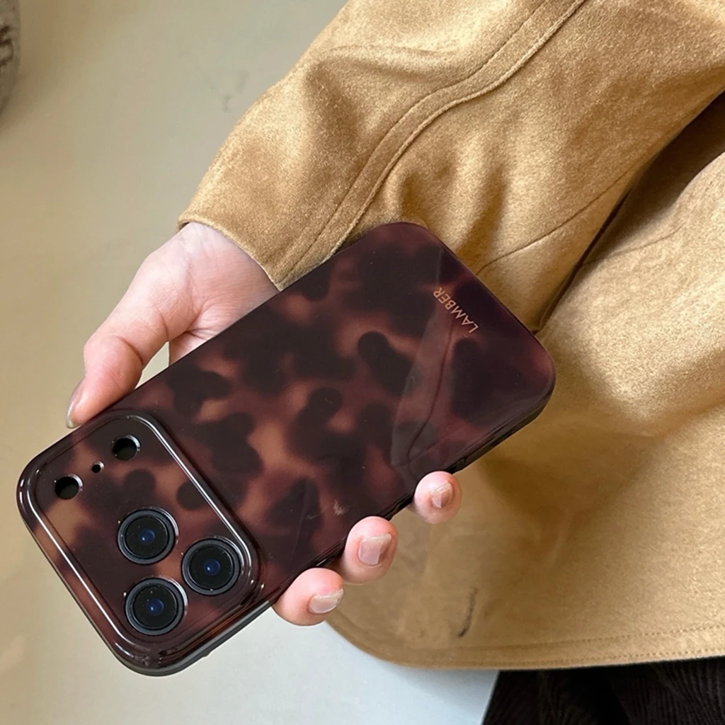 Retro Stylish Amber Phone Case - Hard PC Cover
