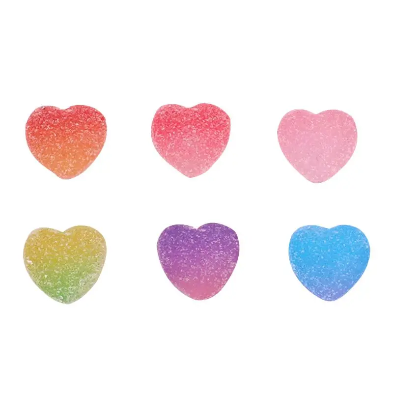 

100 Pcs Fake Candy Resin Flatback Beads for DIY Cell Phone Case Making