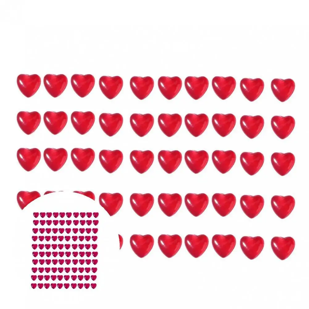 

50Pcs/100Pcs Delicate Manicure Decor Glitter Nail Ornament Easily Sticking Vivid Charm Heart Stone Nail Art Rhinestone