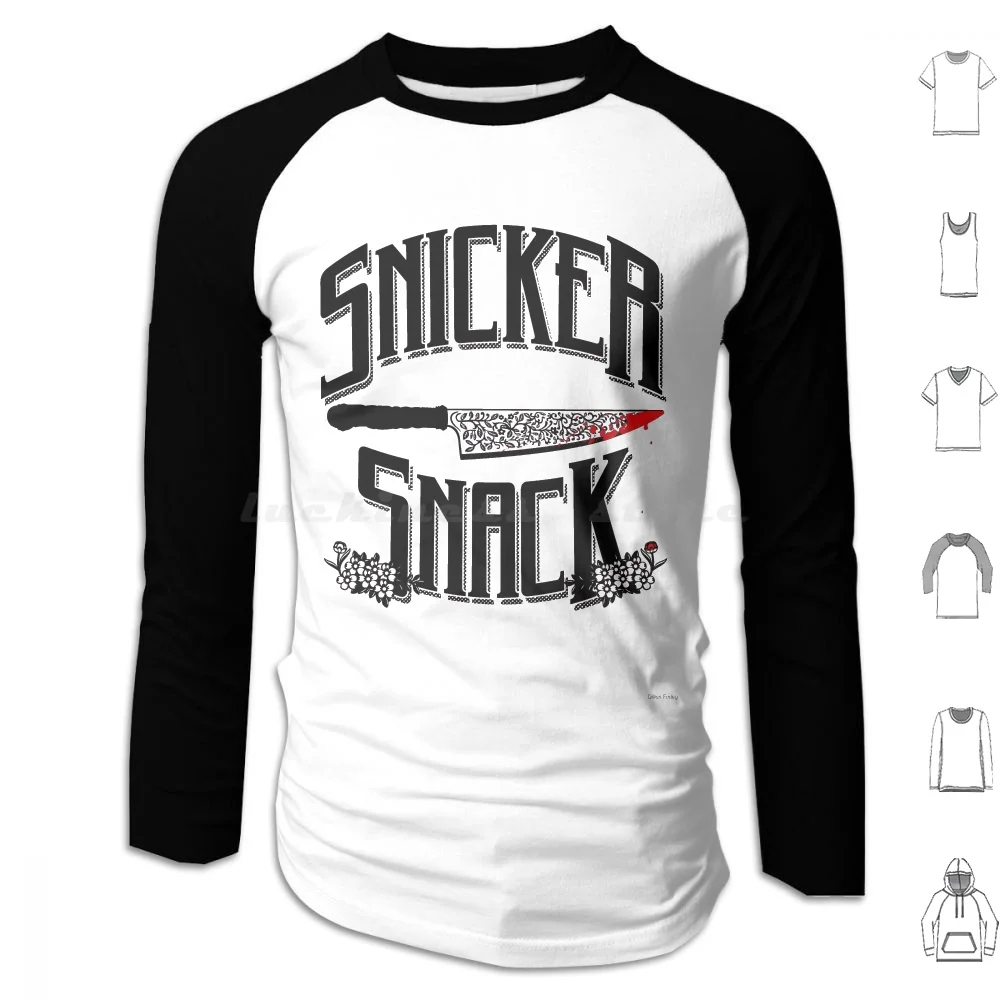 Snicker Snack Felpe Con Cappuccio Manica Lunga Snicker Snack Alice Madness Returns Videogioco American Vorpal Blade Sword