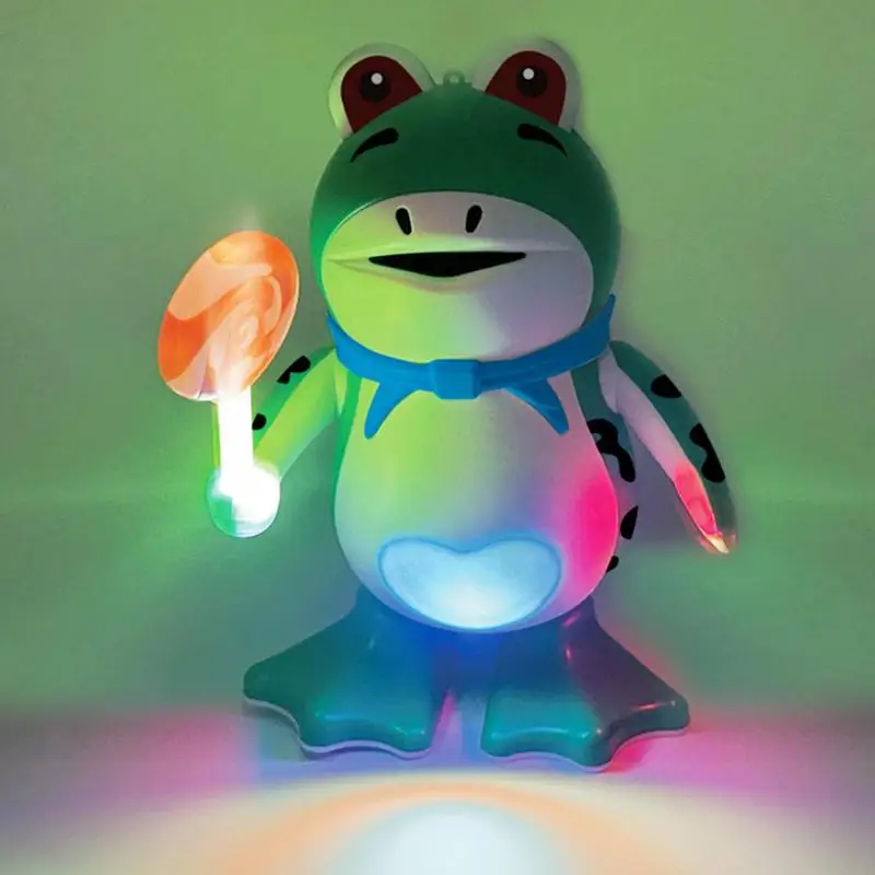 Electronic Dancing Frog Pet Toys With Swing Light Music Universal Interactive Children Toys  For Birthday New Year Xmas Gifts 3