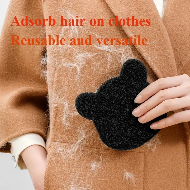 Pet Hair Remover Laundry Ball 1-20PCS Bear Shape Washing Machine Lint Catcher Reusable Clothes Sofa Cat Dog Hair Cleaning Sponge