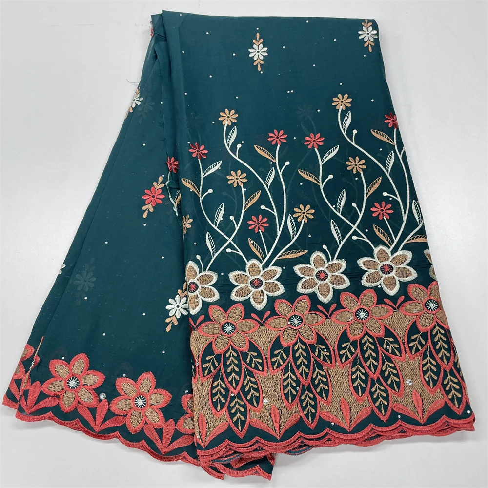 African cotton lace fabric Swiss voile lace Nigerian fabrics for wedding material QF0927