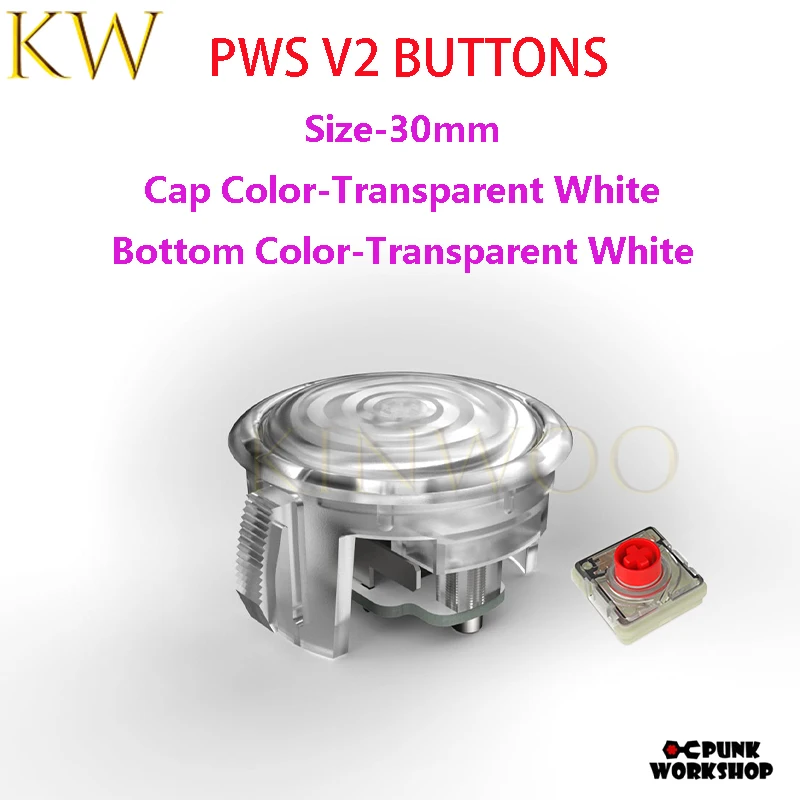 Punk Workshop Original PWS Blaze Button With Mute