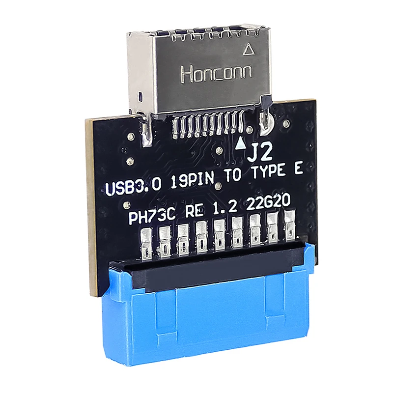 Cablecc Adaptateur D'extension De Câble Double USB 3.1 Key-A Type-E