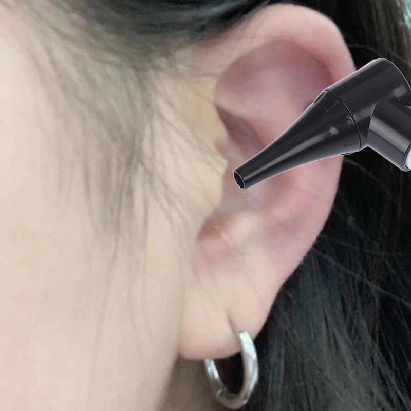 Otoscope Pen light Ear Care Tool Cleaner Diagnostic Earpicks Flashlight Magnifying Glass Len 4 Glimpse LED Lamp Health