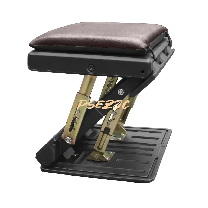 Automotive Universal Portable Travel Footstool Long-distance Travel Footrest with Foot Pedal Small Stool