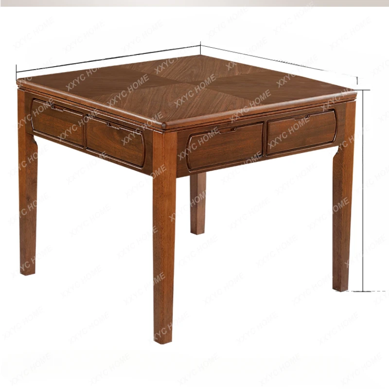 

Mahjong Machine Dining Table Dual-Use Dining Table Integrated Multifunctional Electric Sparrow Stool Household Mahjong Table