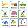 Children's toys learn English card alphabet cognition early cognitive puzzle toys 4