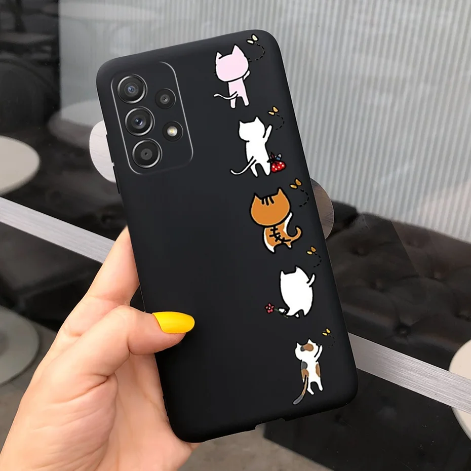 Lovely Pattern Candy Color Silicone Phone Case