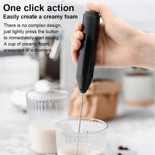 Electric Handheld Blender Espresso  Frappe Blender Mixer Milk Frother -  Espresso - Aliexpress