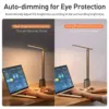 Baseus LED Desk Lamp Foldable Table Lamp Dimmable Study Office Bedside Light Smart Control Brightness Eye Protection Read Lamp 5