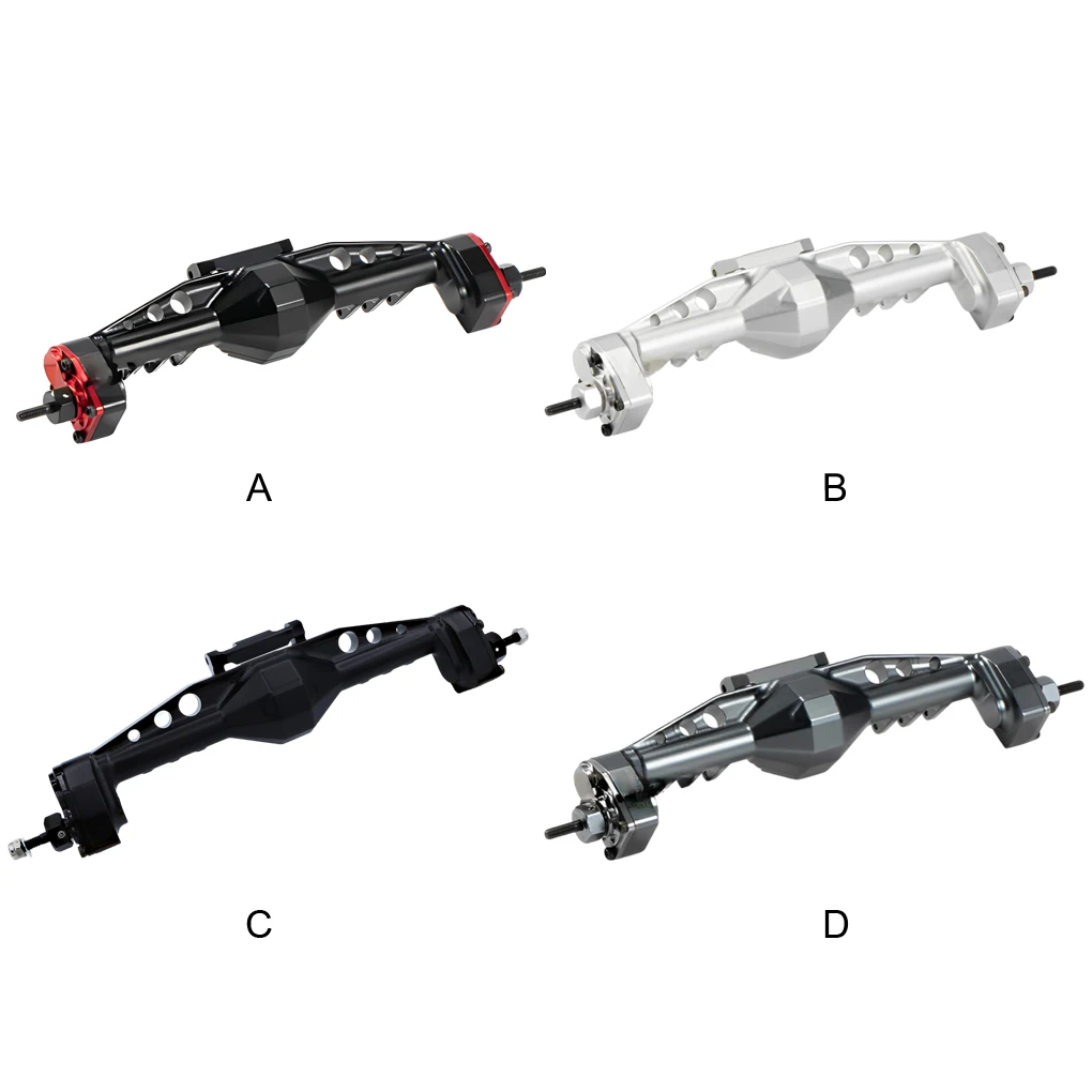 

RCGOFOLLOW Aluminum Alloy CNC Rear Axle Upgrade Enhances Rc Rear Axle For 1 10 Rc Rear Axle Axial SCX10 RC Car Part