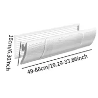 Déflecteur de climatiseur, déflecteur de climatisation, déflecteur de vent, aile de sortie rétractable pour hôtel, chambre à coucher, pépinière, maison, bureau 6