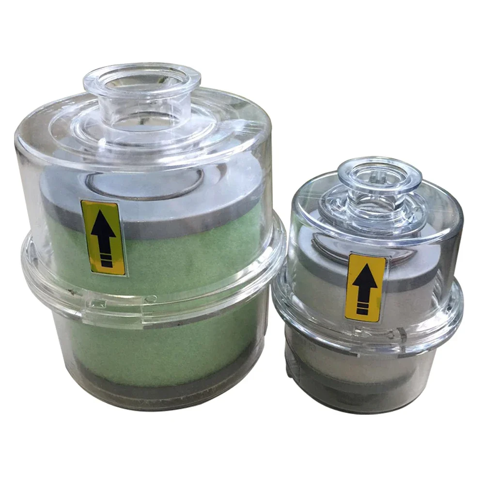 Oil Mist Filter Exhaust Filter KF25/KF40 High-strength Transparent Shell Cleaner Working Environment For KF25/KF40
