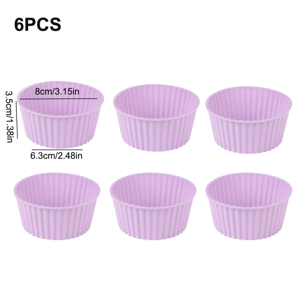 قالب كعكة من السيليكون وعاء مقلاة هوائية قابل لإعادة الاستخدام فرن منزلي كعكة بودنغ قالب خبز ملحقات خبز المطبخ