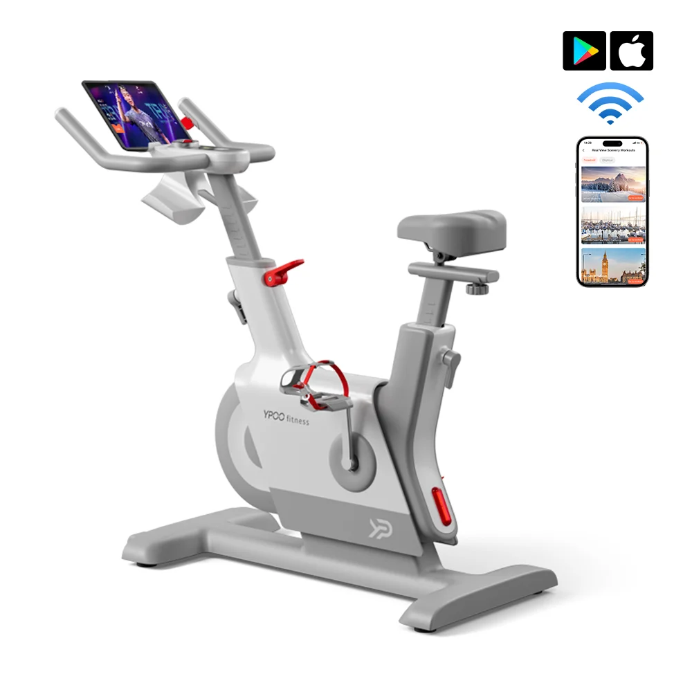 New Spin Exercise BIKE Premium Quality Adjustable Resistance Safe Riding Spinning Bike F2 with FIT APP