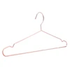10Pcs Rose Copper Gold Metal Clothes Shirts Hanger With Groove, Heavy Duty Strong Coats Hanger, Suit Hanger Rose Gold 4