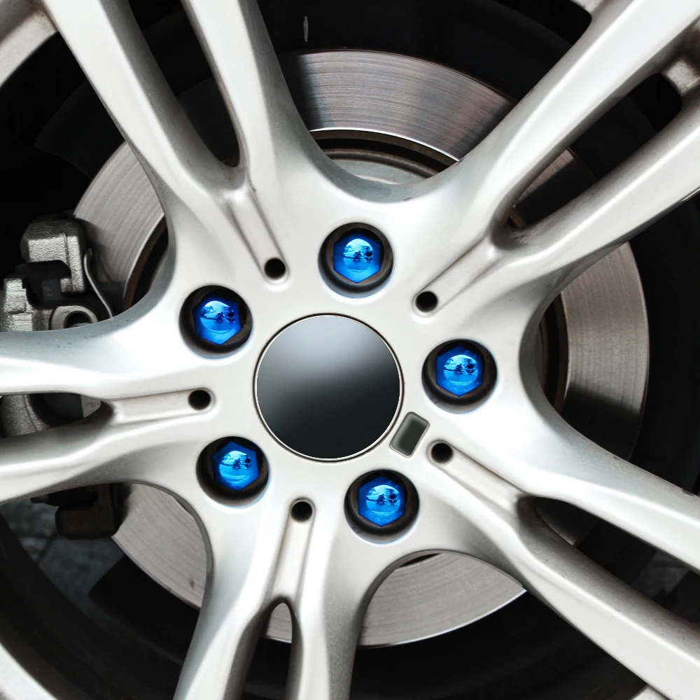 17mm Car Wheel Nut Caps Protection Covers Caps Accessories For bmw e46 e39 e90 e60 e30 f10 f11 f20 f30 g20 g30 x1 x3 x5 z4 wheel nut caps wheel nut covers bolt nut covers