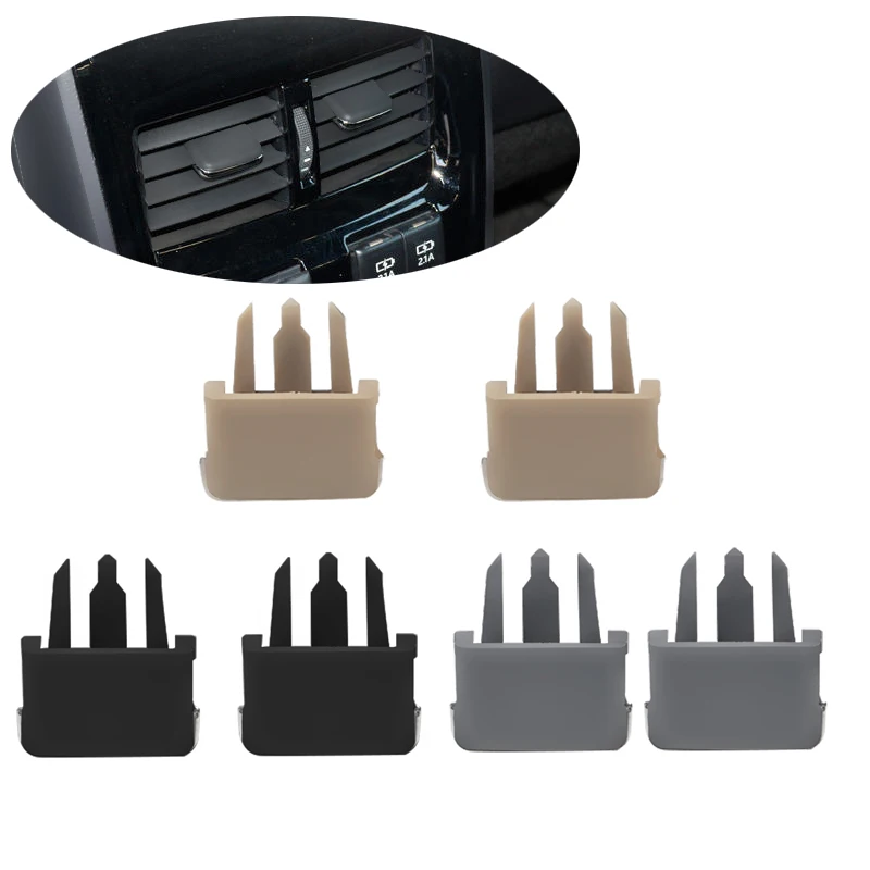 Air Conditioning Leaf Clip For Toyota Corolla Car Air Conditioning Vent Car Center Dash A/C Vents Paddle For old style Sagitar ac air conditioner vent grille adjust clip