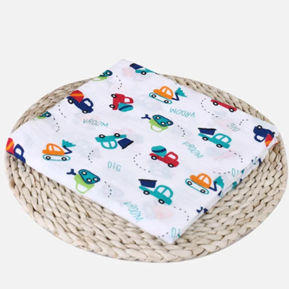 New Baby Comforter Quilt Newborn Soft Swaddle Blanket Muslin Cotton Cloth Bath-Towel Children Cartoon Gauze Wrap Sleepsack cotton blanket,baby blanket
