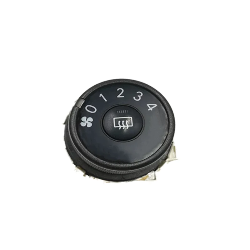 Interruptor De Control Del Ventilador De Aire Acondicionado Para Toyota Corolla 2009-2013 Y Matrix 2009-2010 - Número 55902-12100, Color Negro, Plástico