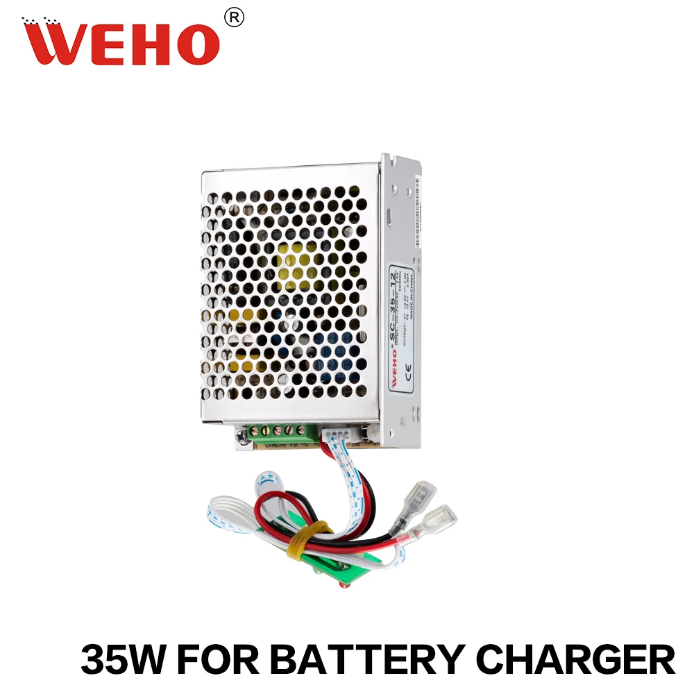 

WEHO SMPS SC Series—13.8V/27.6V Switching Power Supply With UPS Monitor AC Battery Charger 35W 60W 120W 350W