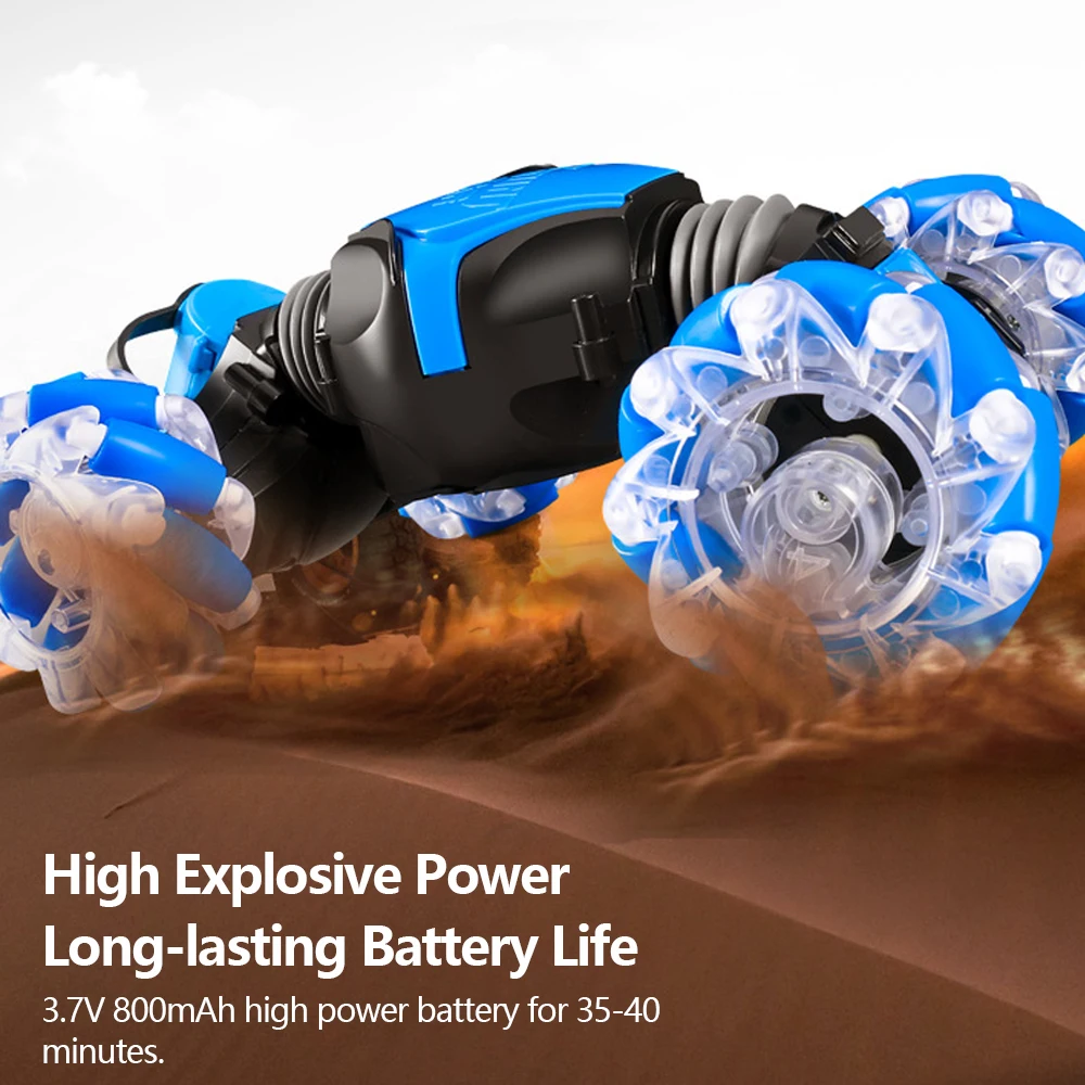 Remote Control Car RC Gesture Sensing Stunt Car Drift Spray High Speed 360° Off Road Cars for Kids Boys Girls Gifts Auto Toys 6