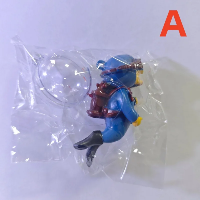 Aquarium Floating Diver Ornament - Hayao Miyazaki Inspired Blue Character with Ball