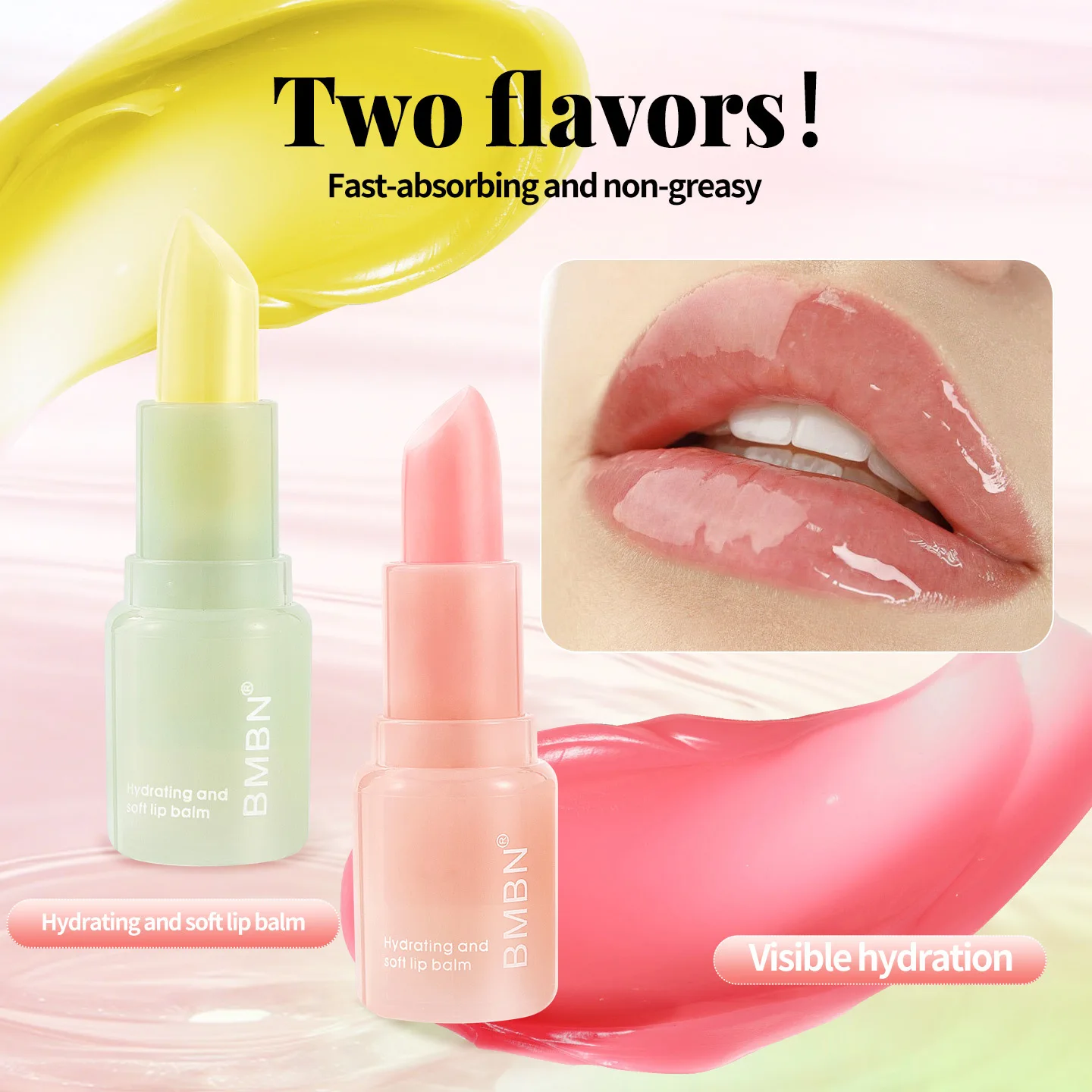 Moisturizing Lip Balm Duo Gift Set - Hydrating & Repairing Lip Care Essentials