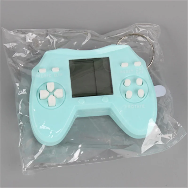 1 PZ Handlegrip Mini Handheld Game Console With Keychain Portable Retro Game Console