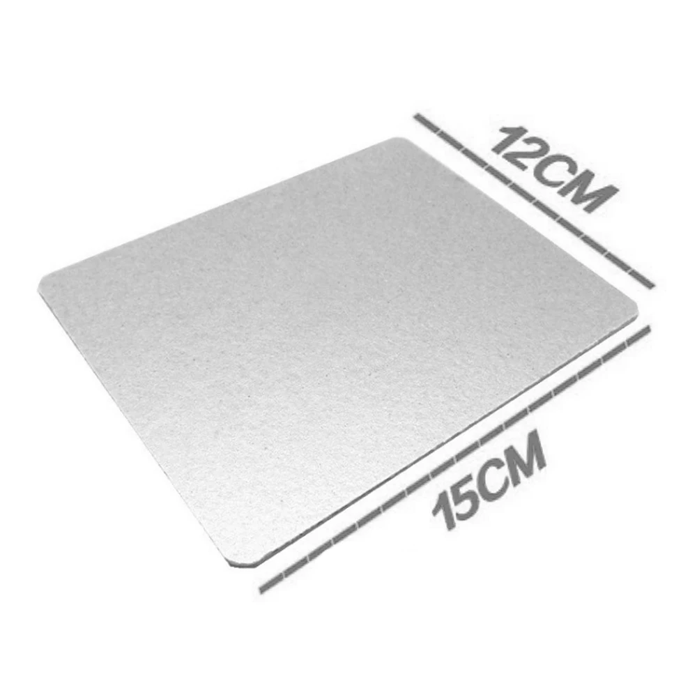 Kitchen Accessories Universal Microwave Oven Replacement Part 120x150mm Mica Plates Sheets 5Pcs