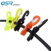 Scuba Diving Regulator Double BCD Hose Holder With Clip Buckle 10x10mm/10x6mm Hook Snorkeling Tools Accessories 1