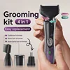 Electric Shaver 4 in 1 for Women, Portable Electric Razor for Women, Rechargeable Women Electric Trimmer for Face Arm Body Legs 2